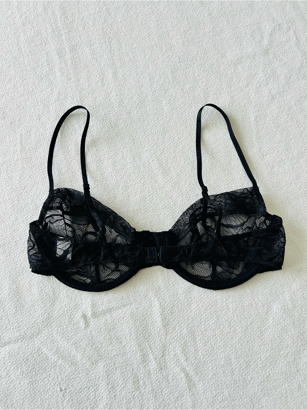 Only Hearts Go Ask Alice Bra, Black - Picture 4 of 7